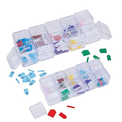 Kghios Montessori 3 Arrows Complete Bead Materials Set for Kids Three Arrows Montessori Math Toys Training Center - Image 1