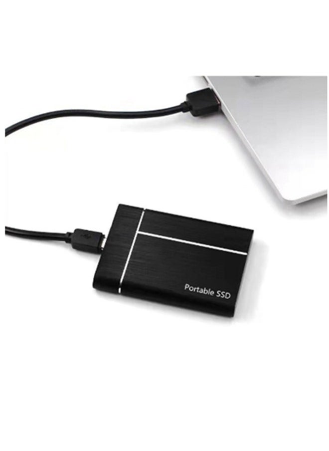 Generic - Portable Ssd Mobile Solid State Drive, External Hard Drive Usb3.1 Type C, Mini 2TB Expansion Hard Drive. Suitable for Desktop, ​Notebook, Mac, Ps4, Etc,Black - Image 1