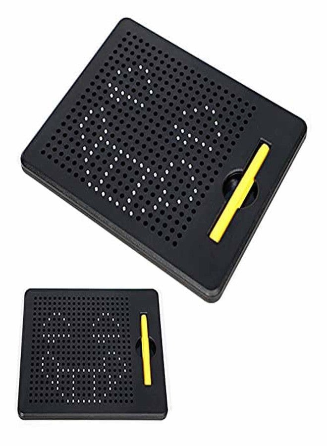 VGRASSP Plastic Doodle Writing Magnetic Drawing Board - Erasable Magpad Play Pad For Kids (Drawing Board)(Black) - Image 2