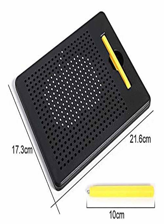 VGRASSP Plastic Doodle Writing Magnetic Drawing Board - Erasable Magpad Play Pad For Kids (Drawing Board)(Black) - Image 3