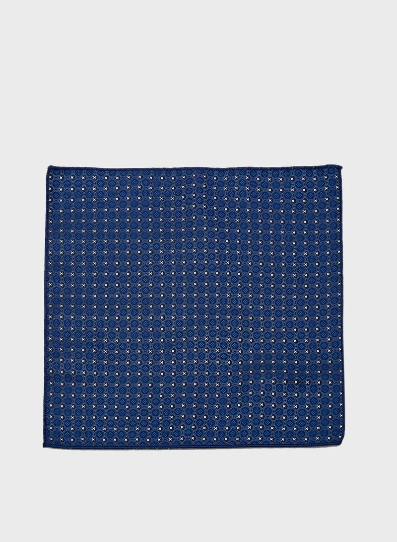 Robert Wood Tie & Pocket Square In Gift Box