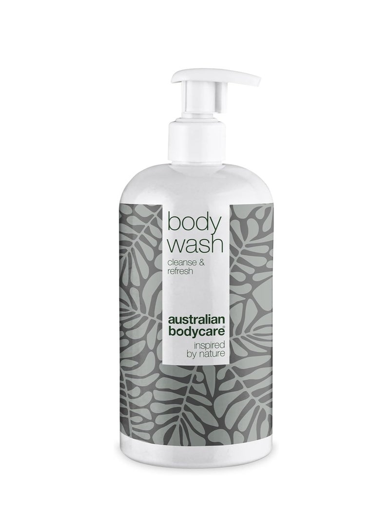 أستراليان بودي كير جل الاستحمام مع 4 تيربينول معروف من غسول الجسم بزيت شجرة الشاي يساعد في علاج حب الشباب والقدم الرياضي والسعفة والحكة الجوكية وحب الشباب ورائحة الجسم والقدمين الكريهة - Image 1