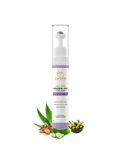 7 Days Under Eye Cream Gel For Dark Circle Fine Lines & Puffiness With Massage Rolller 15Ml  - Image 1