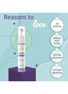 7 Days Under Eye Cream Gel For Dark Circle Fine Lines & Puffiness With Massage Rolller 15Ml  - Image 2
