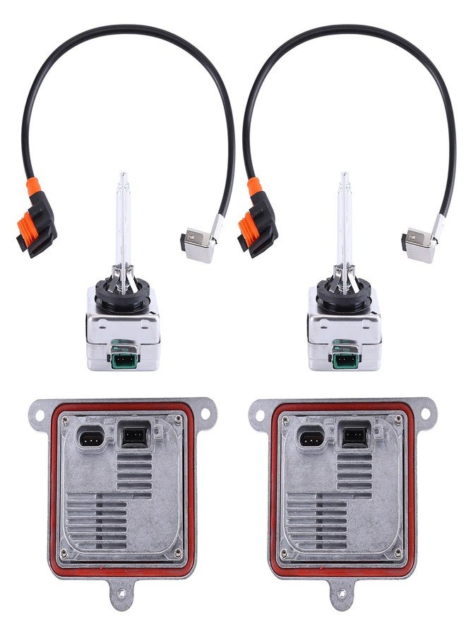 SEADEAR 2PCS Xenon HID Headlight Ballast Control Unit with Igniter & D3S Bulb Compatible for 2015-2020 Blazer Impala Malibu Suburban Tahoe 20928264 13587720 13587843 13503432, +HID Bulb Wire Kit - Image 1