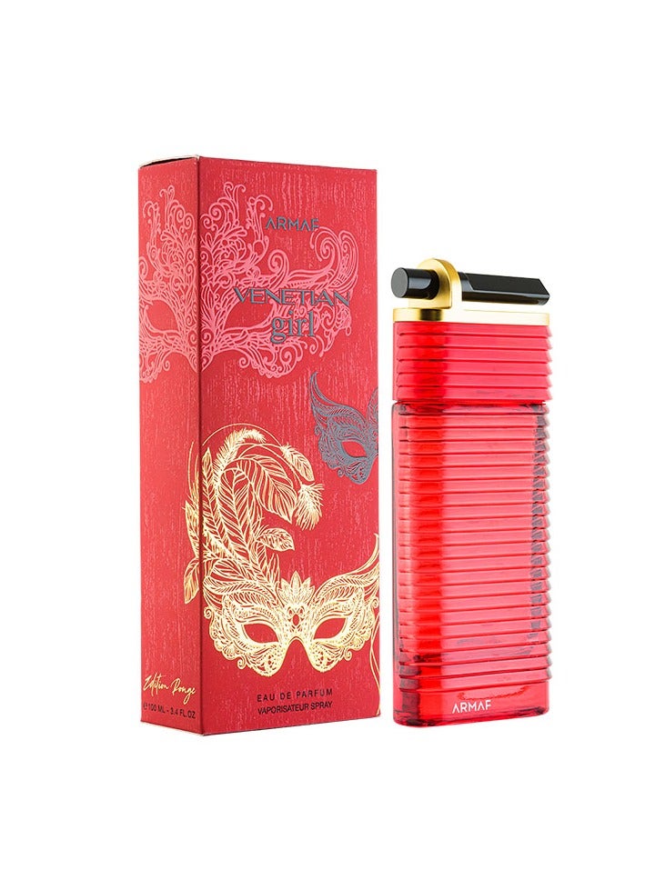 Armaf Venetian Girl Rough Red Perfume For Women Eau De Parfum 100ml For Her, Amber Floral Fragrances - Image 2