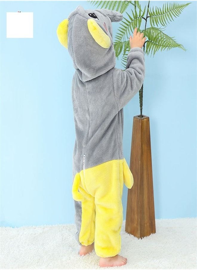 Loquat - Baby Three-Dimensional Modeling Hooded Bodysuit - Image 1