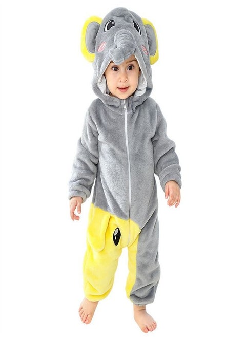 Baby Three-Dimensional Modeling Hooded Bodysuit