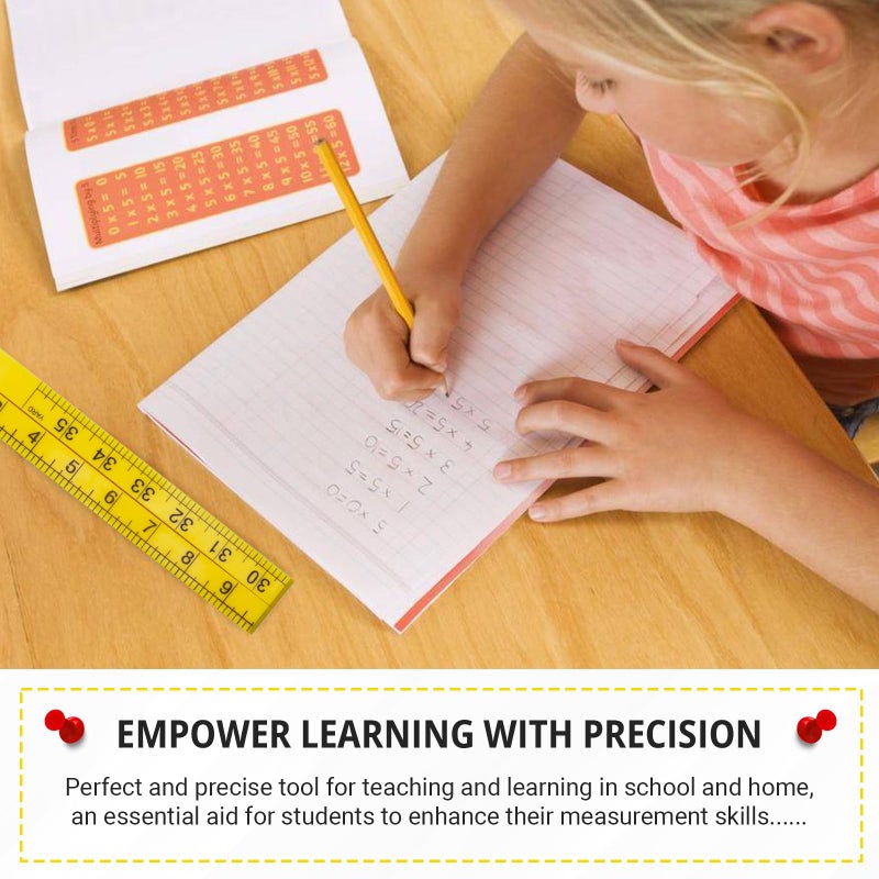 Oli's Toy Factory Folding Meter Stick - Measure In Inches  Centimeters  Millimeters  And Meters 36 Inch Ruler For Teaching Measurement Great Classroom Sticks For Stem Learning Advantage Folding Measuring Stick - Image 5