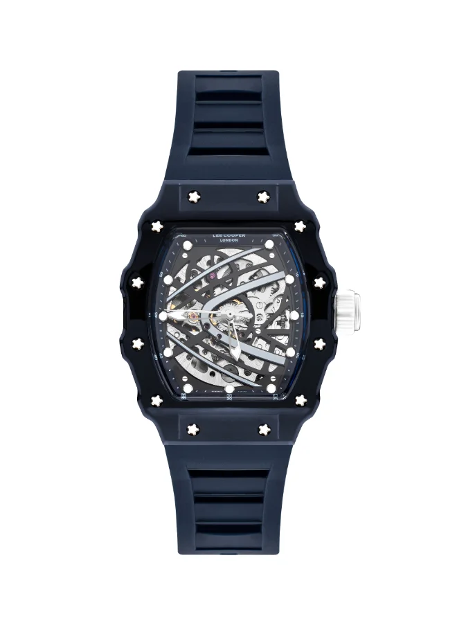 Lee Cooper Men's Silicone Automatic  Watch LC07980.999 - 45 mm