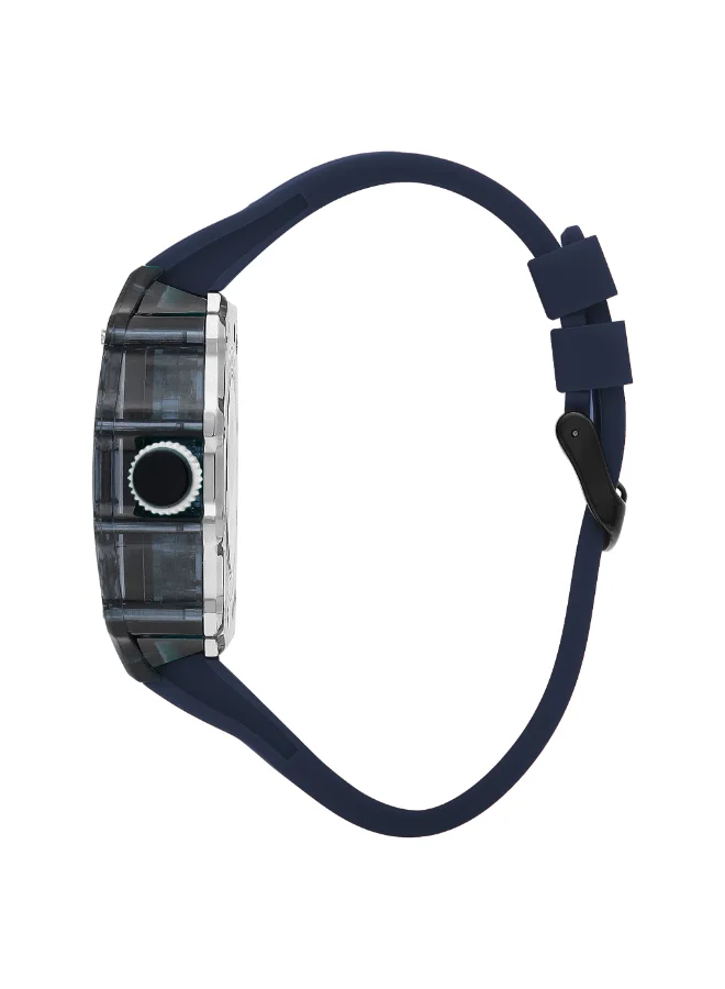 Lee Cooper Men's Silicone Automatic  Watch LC07980.999 - 45 mm