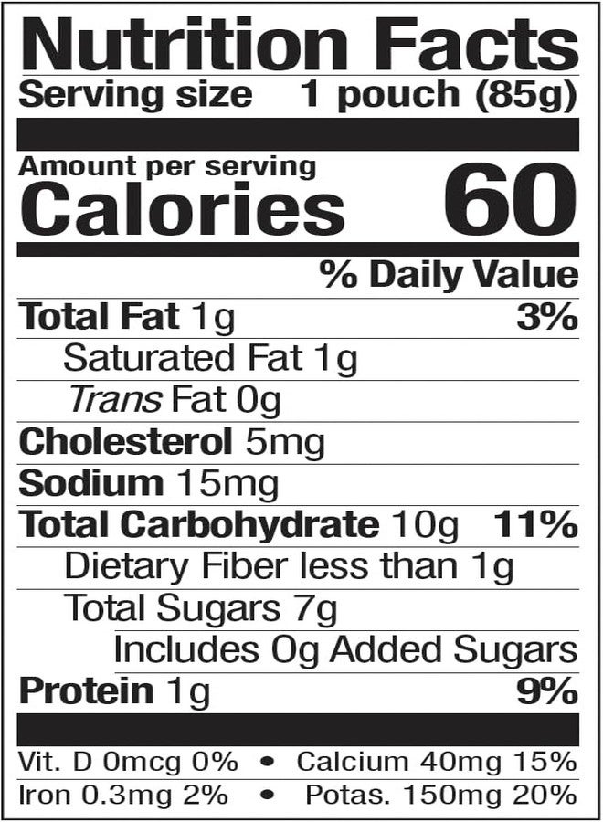 Holle Baby Yogurt Pouches - Organic Yogurt with Blueberry, Apple & Banana Fruit Purée - Drinkable Pouches for Kids & Babies 8 Months & Up - (10 Pack) Shelf Stable, Non-Gmo with 0 Sugar Added - Image 3