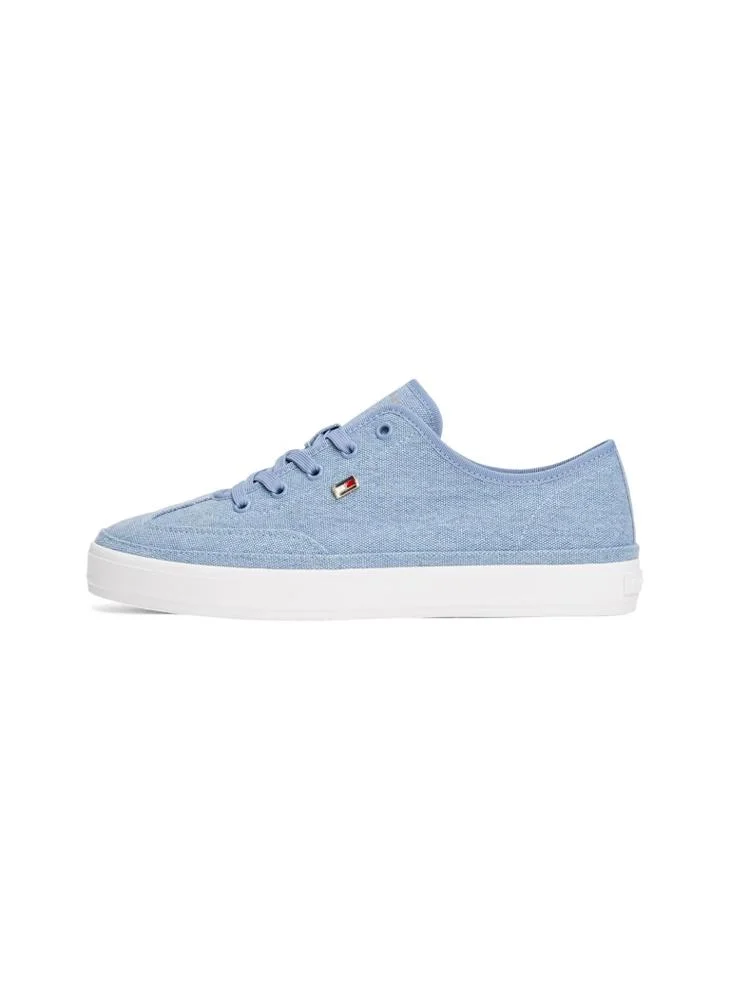 TOMMY HILFIGER Washed Canvas Low Top Sneakers