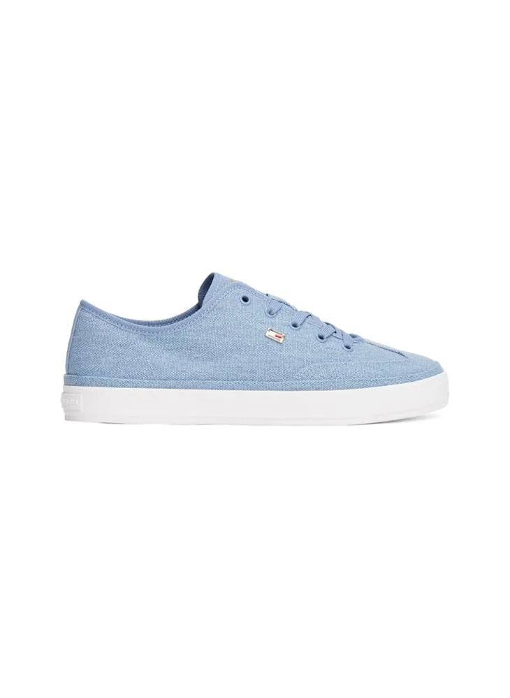 TOMMY HILFIGER Washed Canvas Low Top Sneakers