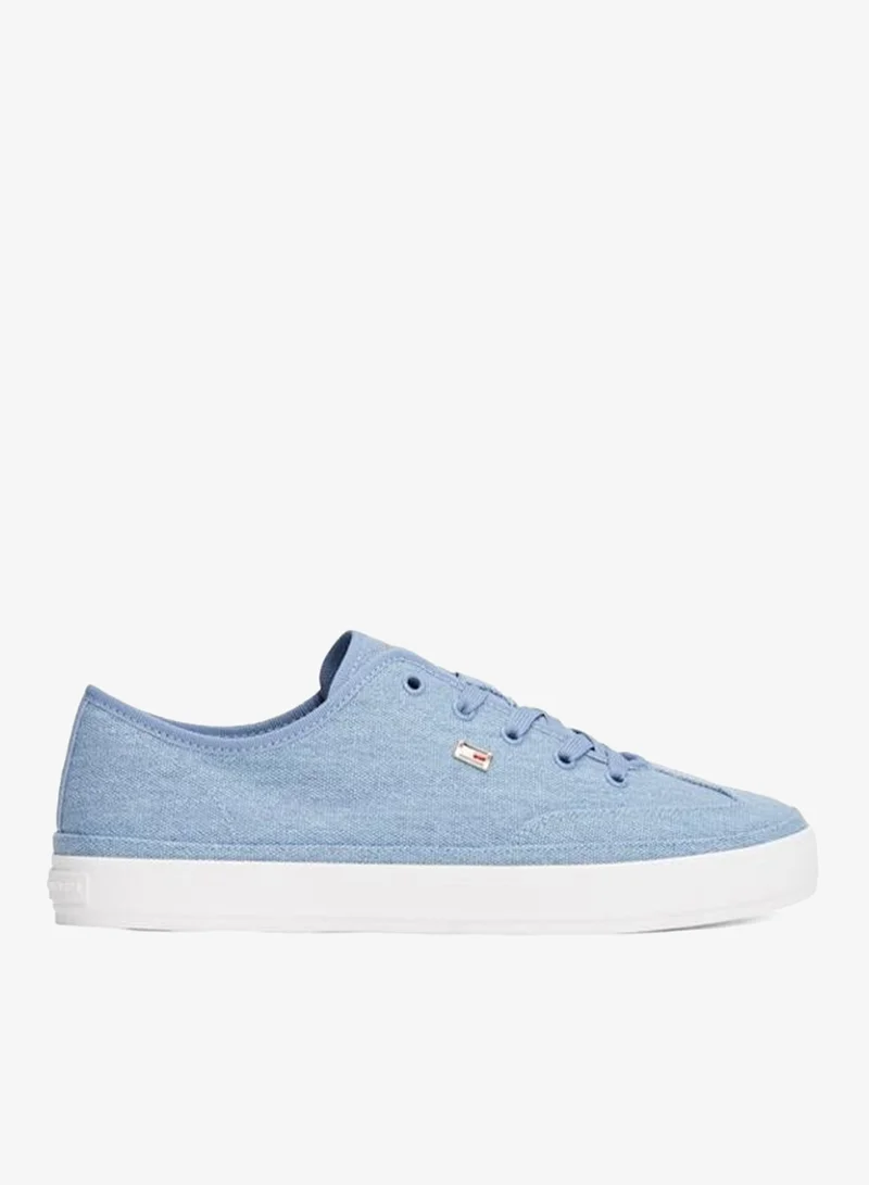 TOMMY HILFIGER Washed Canvas Low Top Sneakers