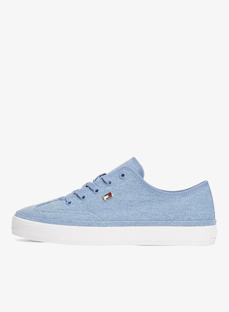 TOMMY HILFIGER Washed Canvas Low Top Sneakers