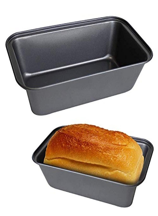 Decorcrafts Bread loaf Nonstick Carbon Steel Baking Bread Pan Heavy Duty Carbon Steel Rectangular Bread Loaf Cake Mould Pan Tray for Baking Non Sticky Tin Teflon Coating,25 cm - Image 1