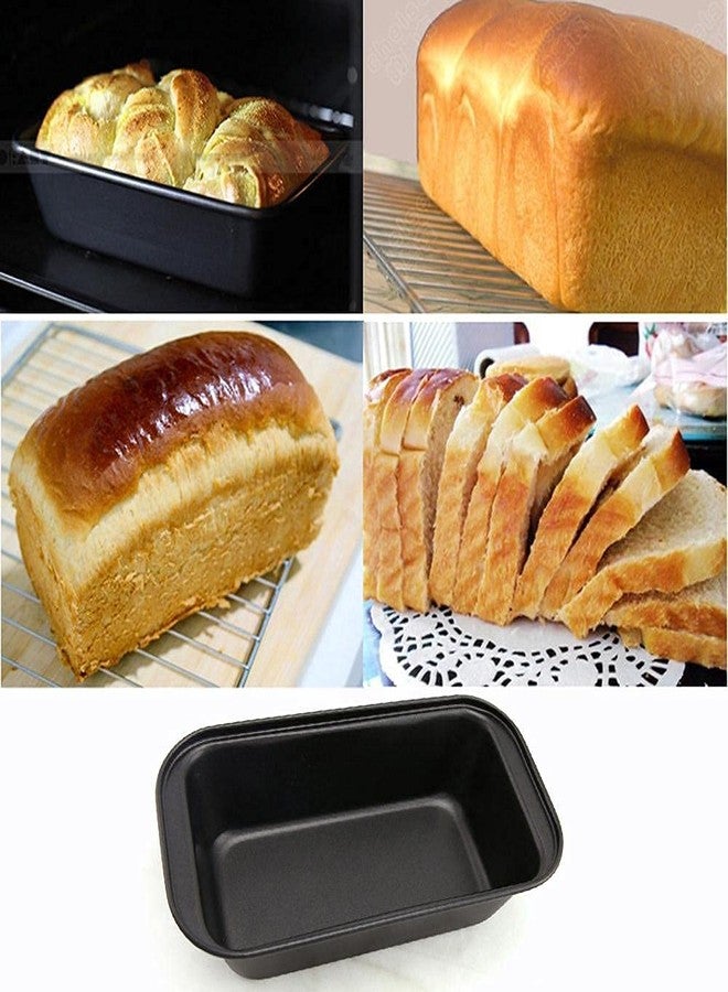 Decorcrafts Bread loaf Nonstick Carbon Steel Baking Bread Pan Heavy Duty Carbon Steel Rectangular Bread Loaf Cake Mould Pan Tray for Baking Non Sticky Tin Teflon Coating,25 cm - Image 3