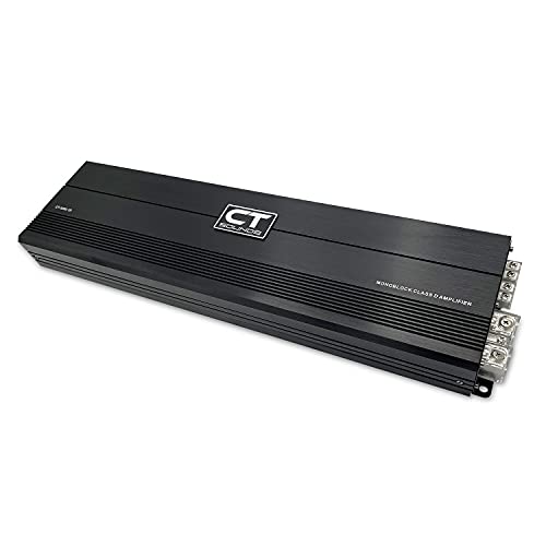 CT Sounds CT-3200-1D Class D Car Audio Monoblock Amplifier, 3200 Watts RMS - Image 5