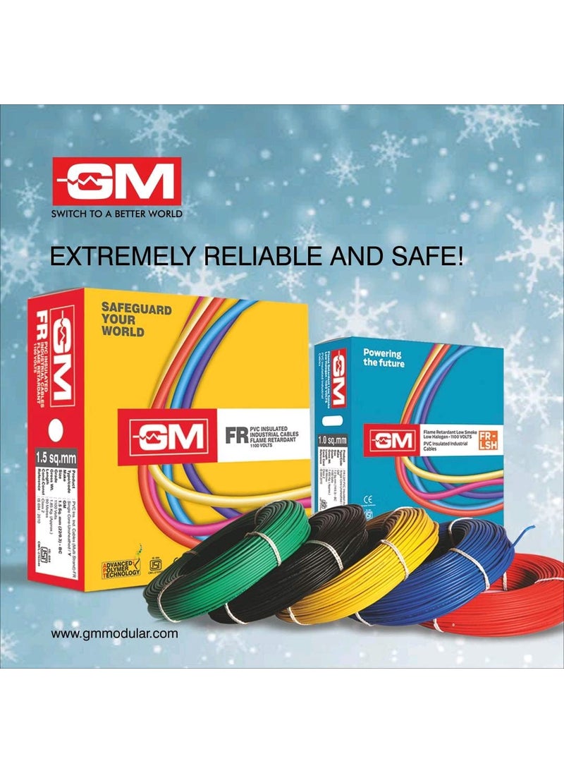 GM GM Flame Retardant Wire 1 Sq mm 45m Black  - Image 3