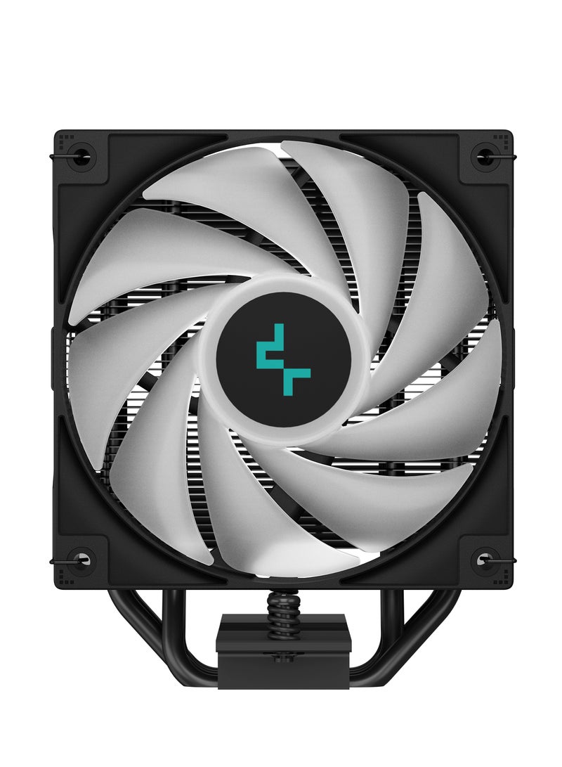 DEEPCOOL AG400 BK ARGB, single tower 120mm CPU cooler, high-quality cooling performance  | Black - Image 4