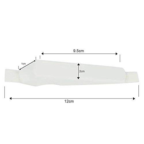 Safe-O-Kid Baby Safety Door Lock Sleek Wedge Type Door Stopper for Doors & Windows | Non-Slip Prevents Door Slamming, Finger Pinch & Lock Outs | Child Safety Door Wedge (White) - Image 5