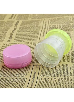 Generic Portable Plastic Retractable Folding Cup Telescopic Collapsible Outdoor Travel  - Image 2