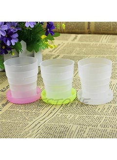 Generic Portable Plastic Retractable Folding Cup Telescopic Collapsible Outdoor Travel  - Image 4