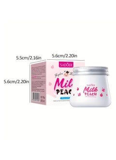 Hydrating Milk & Peach Cream - Smooth, Delicate Skin Enhancer for Dry, Dark Skin | Hypoallergenic with Glycerin & Milk Ingredients - pzsku/Z36A7C4AA07B26F3DC3DEZ/45/_/1725882003/36f67735-a662-4ccc-9d15-476a7c4682e6