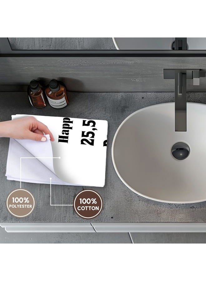 3DROSE 3D Rose Print of Funny 70th Birthday Or Anniversary TWL_203991_1 Towel, 15" x 22" - Image 4