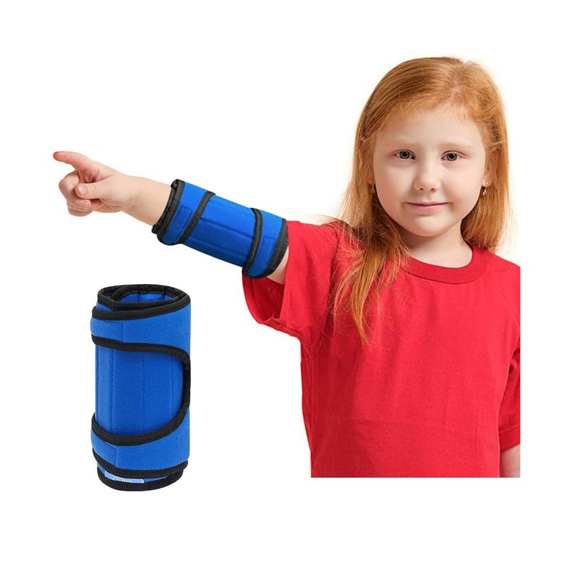 Zelen Thumb Sucking Stop for Kids Stop Finger Sucking Guards Nail Biting Treatment Anti Sucking Thumb Guard for Thumb Suckers Stopper Gloves Deterrent for Toddler Pediatric Elbow Immobilizer Brace (1PCS) - Image 1