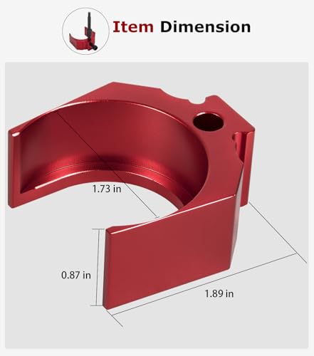 Camoo 9U-7227 Injector Height Adjustment Gauge Tool Aluminum Alloy For CAT Caterpillar 3406E, C-15 and C-16 (Red) - Image 5