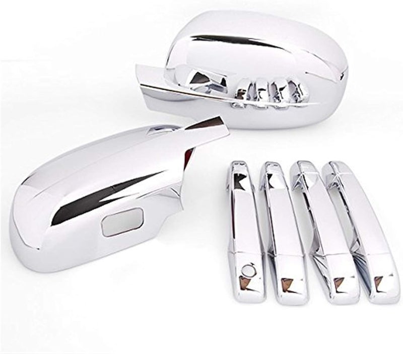 Vuzmode Chrome Side Door Handle and Mirror Cover Set - Image 1