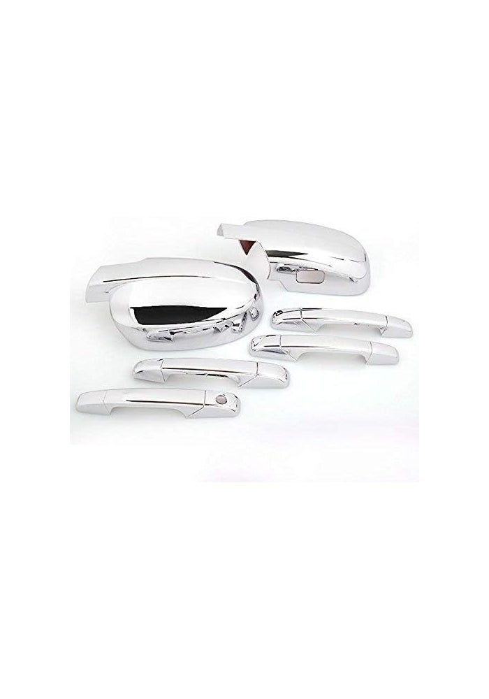 Vuzmode Chrome Side Door Handle and Mirror Cover Set - Image 3