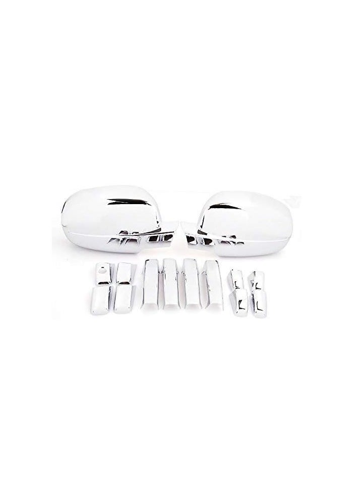Vuzmode Chrome Side Door Handle and Mirror Cover Set - Image 2