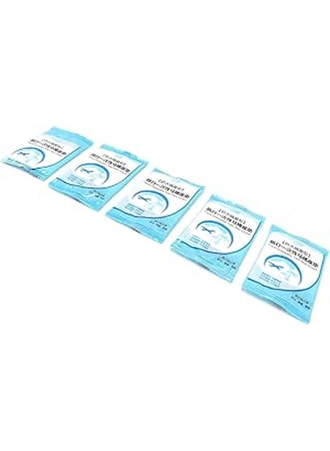 50 Pcs Disposable Toilet Seat Covers Clean Hygienic For Public Restroom Travel - Image 1
