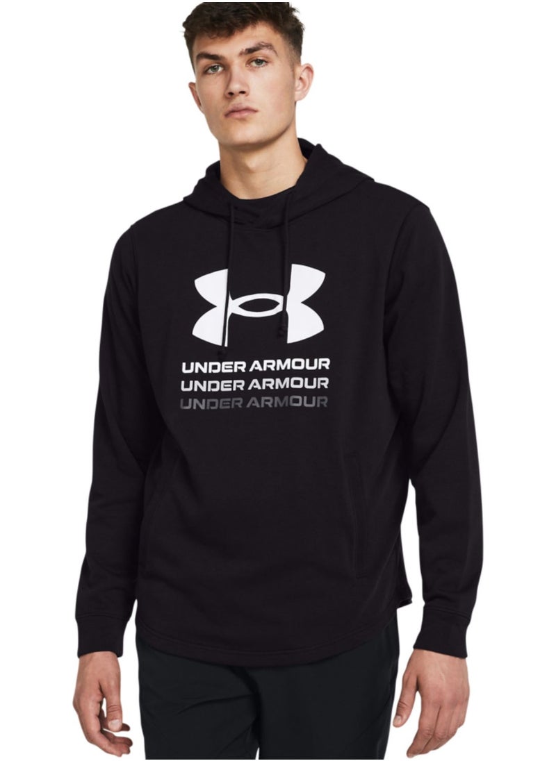 UNDER ARMOUR - Rival Terry Graphic Hoodie - Image 1