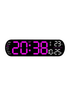 Generic Large Screen LED Digital Alarm Clock with Multiple Alarm Modes, Temperature and Week Date Display for Students, Office and Travel  - Image 1