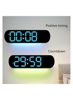 Generic Large Screen LED Digital Alarm Clock with Multiple Alarm Modes, Temperature and Week Date Display for Students, Office and Travel  - Image 3