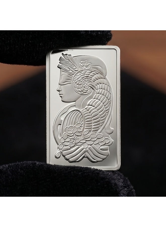 PAMP Suisse Lady Fortuna™ 1 oz 999.9 Fine Silver Minted Bar - Image 2