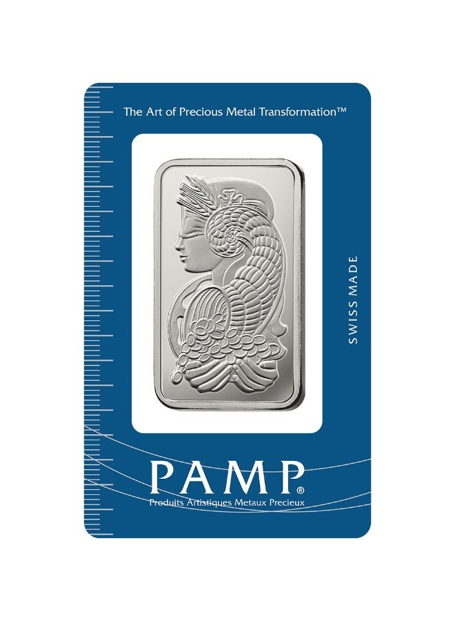 PAMP Suisse Lady Fortuna™ 1 oz 999.9 Fine Silver Minted Bar - Image 1