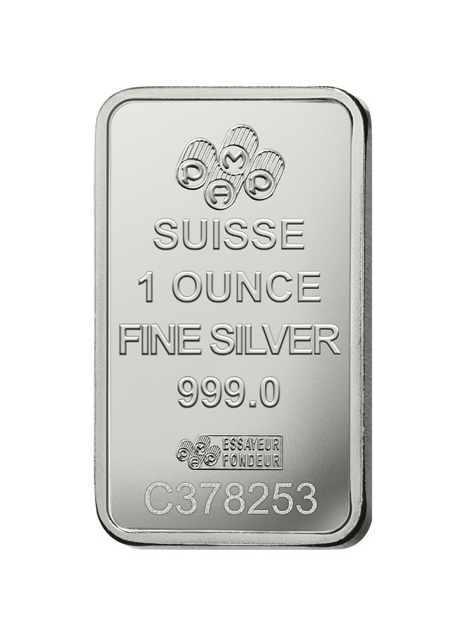 PAMP Suisse Lady Fortuna™ 1 oz 999.9 Fine Silver Minted Bar - Image 3