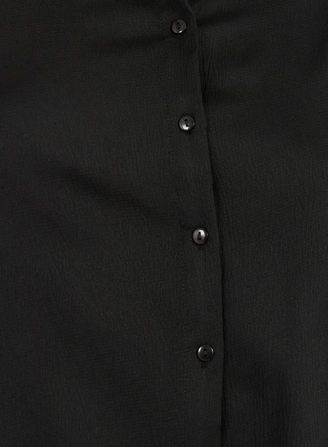 Styli Oversized Textured Longline Shirt with Dropped Shoulder - Image 4