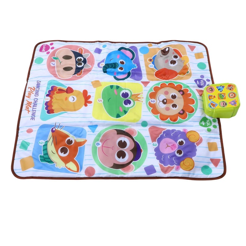 Anti Slip Electronic Dance Mat For Kids Light Up Floor Adjustable Challenge Level - Image 5