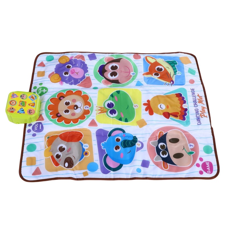 Anti Slip Electronic Dance Mat For Kids Light Up Floor Adjustable Challenge Level - Image 4