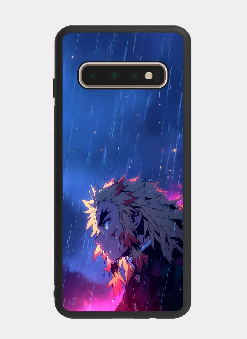 PXLAAT Samsung Galaxy S10 Plus case cover  Slayer Kimetsu No Rengoku - Image 1