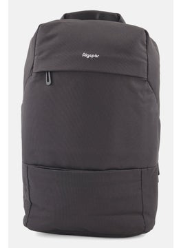 Algspar Men Brand Logo Backpack 40 H x 29 L x 14 W cm, Black  - Image 1