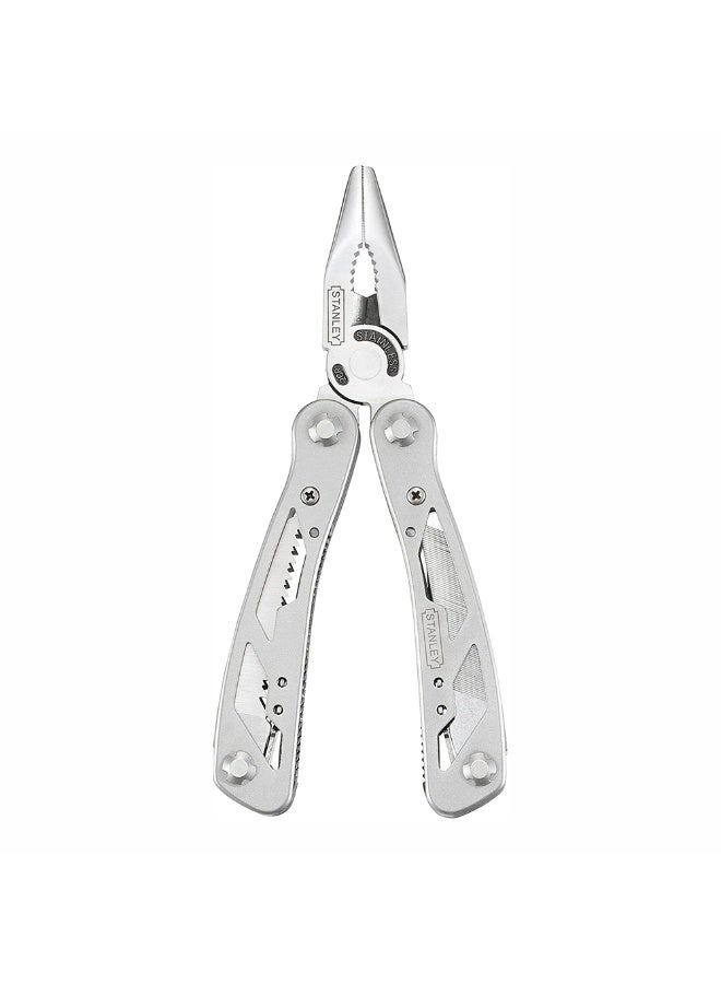 Stanley 0-84-519 12-in-1 Stainless Steel Compact Multi-Tool  - Image 1
