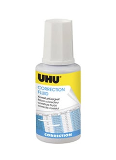 UHU Correction Fluid 20ml White 