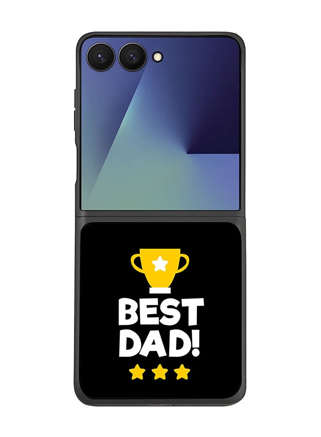 Stylizedd For Samsung Galaxy Z Flip7 Case,Slim fit Camera Protection, Shockproof Thin Phone cover  - Best Dad Cup